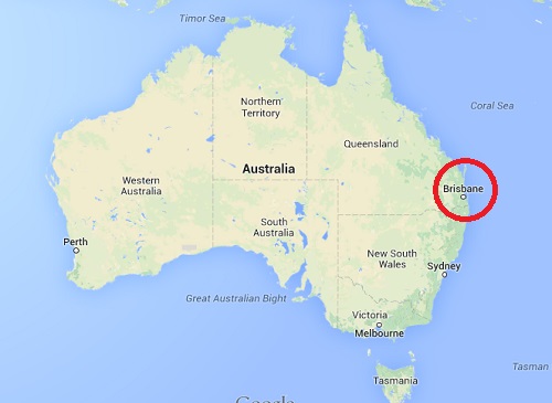 Australia Brisbane Google Maps 